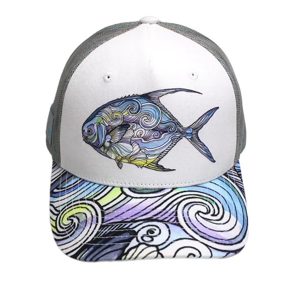 Fishewear Permit Paradise Trucker Hat in One Color